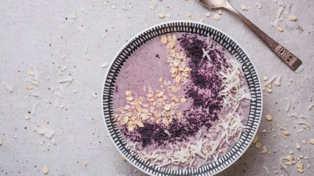 kauramustikkasmoohtie