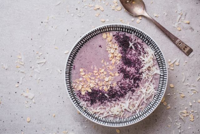 kauramustikkasmoohtie