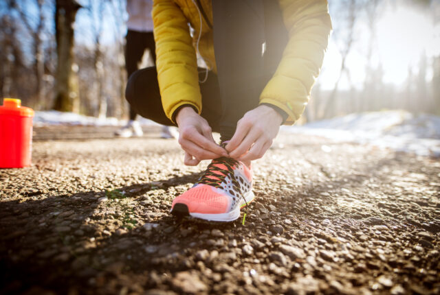 talvijuoksu varusteet