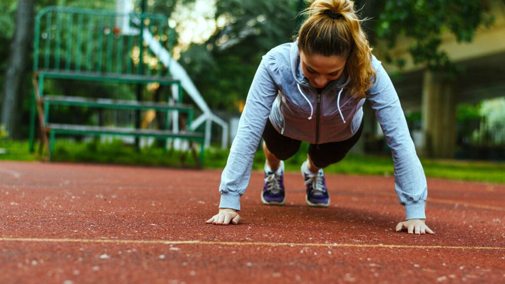 Oikea punnerrusasento