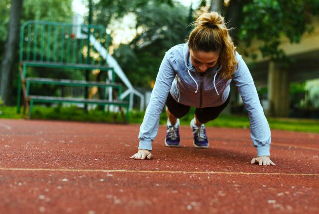 Oikea punnerrusasento