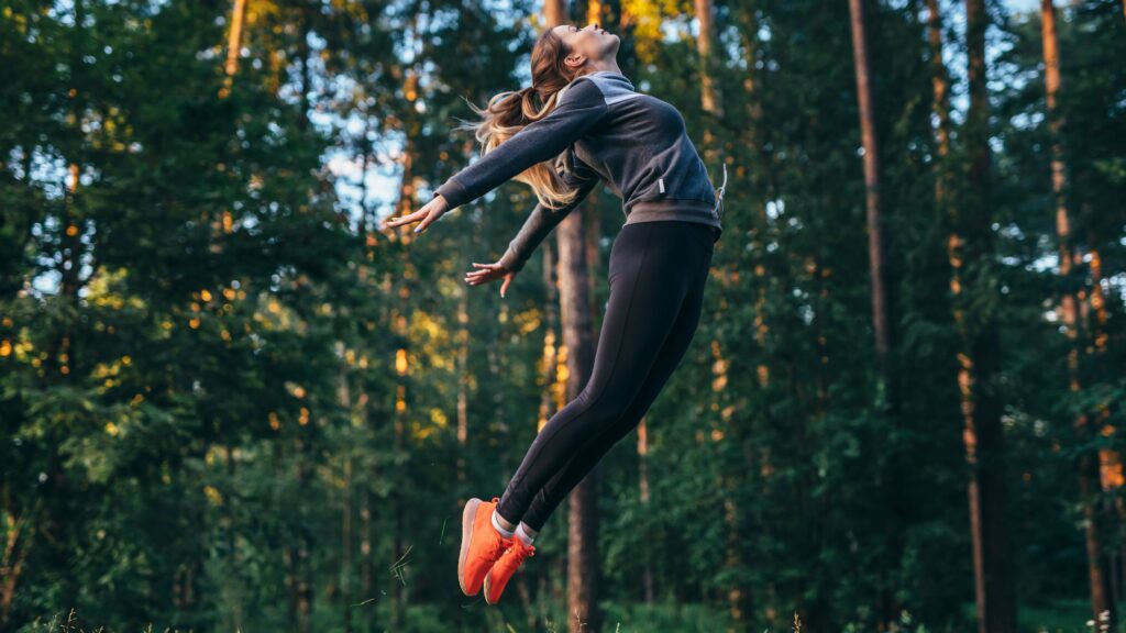 Intervellitreeni metsässä