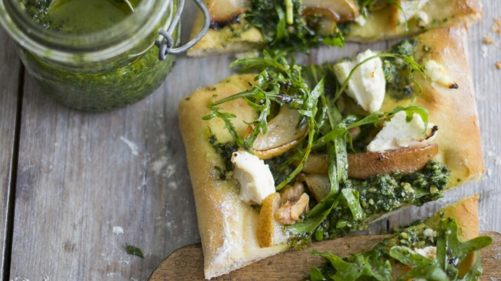 saksanpähkinäpitsa